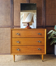 Load image into Gallery viewer, VINTAGE DRESSER DRAWERS WITH MIRROR