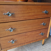 Load image into Gallery viewer, VINTAGE DRESSER DRAWERS WITH MIRROR