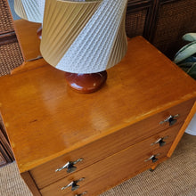 Load image into Gallery viewer, VINTAGE DRESSER DRAWERS WITH MIRROR