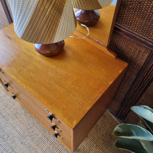 Load image into Gallery viewer, VINTAGE DRESSER DRAWERS WITH MIRROR