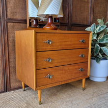 Load image into Gallery viewer, VINTAGE DRESSER DRAWERS WITH MIRROR