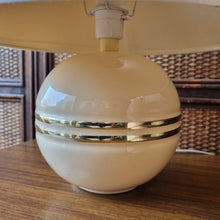 Load image into Gallery viewer, PAIR OF ART DECO REVIVAL CERAMIC BALL LAMPS