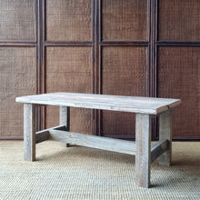 Load image into Gallery viewer, HANDMADE RUSTIC COFFEE TABLE