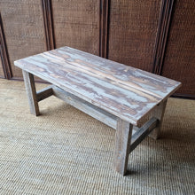 Load image into Gallery viewer, HANDMADE RUSTIC COFFEE TABLE