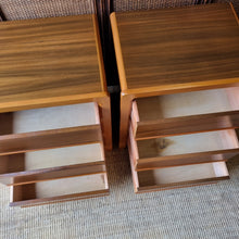 Load image into Gallery viewer, VINTAGE PAIR OF KALMAR FURNITURE BEDSIDE DRAWERS