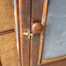 Load image into Gallery viewer, ANTIQUE MEATSAFE KITCHEN PANTRY CABINET