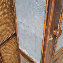 Load image into Gallery viewer, ANTIQUE MEATSAFE KITCHEN PANTRY CABINET
