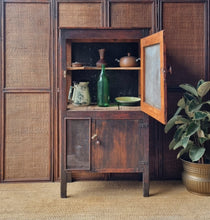 Load image into Gallery viewer, ANTIQUE MEATSAFE KITCHEN PANTRY CABINET