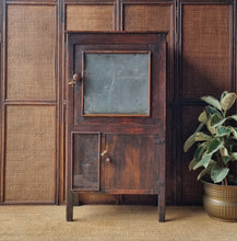 Load image into Gallery viewer, ANTIQUE MEATSAFE KITCHEN PANTRY CABINET