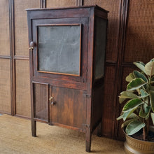 Load image into Gallery viewer, ANTIQUE MEATSAFE KITCHEN PANTRY CABINET