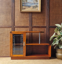Load image into Gallery viewer, SMALL ART DECO STEP BOOKCASE CABINET