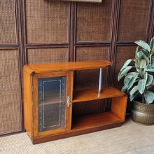 Load image into Gallery viewer, SMALL ART DECO STEP BOOKCASE CABINET