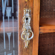 Load image into Gallery viewer, SMALL ART DECO STEP BOOKCASE CABINET