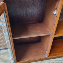 Load image into Gallery viewer, SMALL ART DECO STEP BOOKCASE CABINET