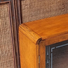 Load image into Gallery viewer, SMALL ART DECO STEP BOOKCASE CABINET