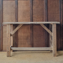 Load image into Gallery viewer, HANDMADE RUSTIC HALL/CONSOLE/COUNTER TABLE