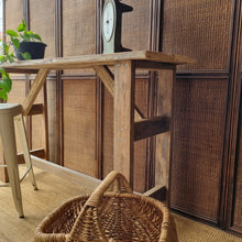 Load image into Gallery viewer, HANDMADE RUSTIC HALL/CONSOLE/COUNTER TABLE