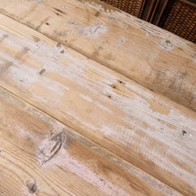 Load image into Gallery viewer, HANDMADE RUSTIC INDUSTRIAL STYLE DINING TABLE