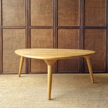 Load image into Gallery viewer, VINTAGE DANISH STYLE LARGE TRIANGULAR COFFEE TABLE