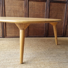 Load image into Gallery viewer, VINTAGE DANISH STYLE LARGE TRIANGULAR COFFEE TABLE