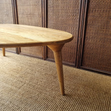 Load image into Gallery viewer, VINTAGE DANISH STYLE LARGE TRIANGULAR COFFEE TABLE