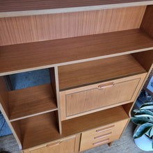 Load image into Gallery viewer, VINTAGE MID CENTURY ENGLISH WALL UNIT ROOM DIVIDER