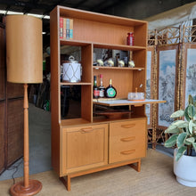 Load image into Gallery viewer, VINTAGE MID CENTURY ENGLISH WALL UNIT ROOM DIVIDER