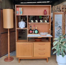 Load image into Gallery viewer, VINTAGE MID CENTURY ENGLISH WALL UNIT ROOM DIVIDER