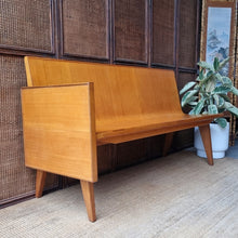 Load image into Gallery viewer, MID CENTURY BENT PLY BENCH SEAT #2
