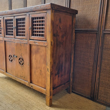 Load image into Gallery viewer, VINTAGE CHINESE SIDEBOARD BUFFET TV CABINET REPRODUCTION ANTIQUE
