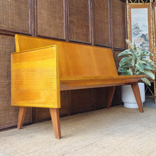 Load image into Gallery viewer, MID CENTURY BENT PLY BENCH SEAT #2