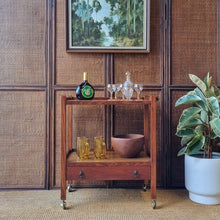 Load image into Gallery viewer, MID CENTURY DRINKS CART
