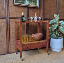 Load image into Gallery viewer, MID CENTURY DRINKS CART