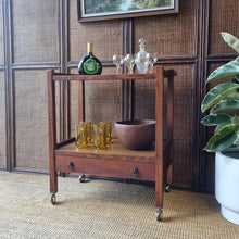 Load image into Gallery viewer, MID CENTURY DRINKS CART