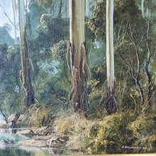 Load image into Gallery viewer, Vintage Oil Painting - Morning On The River, by Rob Wellington (1940- )