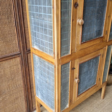 Load image into Gallery viewer, ANTIQUE MEATSAFE STORAGE CABINET PANTRY