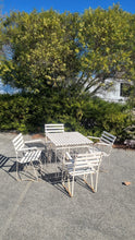 Load image into Gallery viewer, VINTAGE MID CENTURY 5 PIECE OUTDOOR PATIO SET