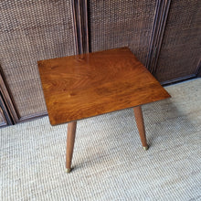 Load image into Gallery viewer, MID CENTURY ROTATING TV TABLE / SIDE TABLE
