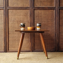 Load image into Gallery viewer, MID CENTURY ROTATING TV TABLE / SIDE TABLE