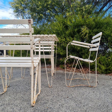 Load image into Gallery viewer, VINTAGE MID CENTURY 5 PIECE OUTDOOR PATIO SET