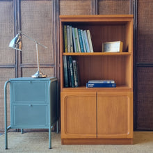 Load image into Gallery viewer, MID CENTURY VINTAGE CABINET BOOKCASE