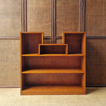 Load image into Gallery viewer, VINTAGE HARDWOOD BOOKCASE