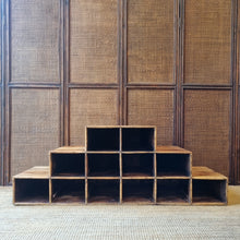 Load image into Gallery viewer, RUSTIC RECLAIMED TIMBER STEPPED PIGEON HOLE