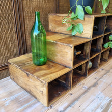 Load image into Gallery viewer, RUSTIC RECLAIMED TIMBER STEPPED PIGEON HOLE