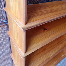 Load image into Gallery viewer, SOLID TIMBER BOOKCASE DISPLAY SHELF
