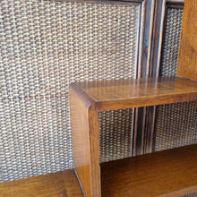 Load image into Gallery viewer, VINTAGE HARDWOOD STEP BOOKCASE