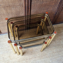 Load image into Gallery viewer, HOLLYWOOD REGENCY STYLE NEST OF TABLES