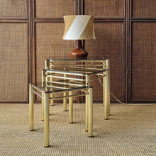 Load image into Gallery viewer, HOLLYWOOD REGENCY STYLE NEST OF TABLES
