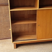 Load image into Gallery viewer, VINTAGE SUNBURST WICKER & CANE BAR