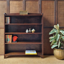 Load image into Gallery viewer, VINTAGE SOLID OAK BOOKCASE